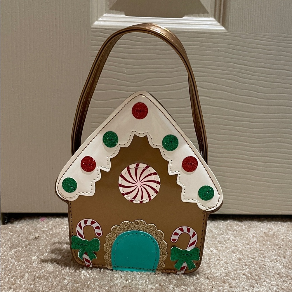 Festive Gingerbread House Handbag